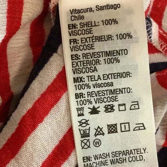 Roxy Striped Swimsuit Cover Dress Size Medium New With Tags - Picture 6 of 6